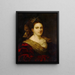 Portrait de Laura dei Dianti - Anonyme — gerahmtes Bild an der Wand