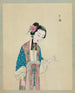 Portrait eines Charakters aus der Peking-Oper 3 - Anonym — Ansicht des Kunstwerks