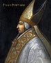 Portrait des Papstes Pius II. - Anonym — Ansicht des Kunstwerks