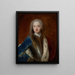 Portrait des jungen Prinzen Fryderyk Michał Czartoryski 1696-1775 - Anonym — gerahmtes Bild an der Wand