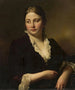Portrait einer jungen Frau, Johana Fren von Tschamer - Anonym — Ansicht des Kunstwerks