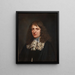 Portrait de Balthasar III Moretus - Anonyme — gerahmtes Bild an der Wand