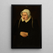 Portrait von Jeanne Rivière - Anonym — gerahmtes Bild an der Wand