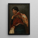 Mutter Quechua - Anonym — gerahmtes Bild an der Wand