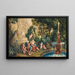 Renaud und Armide - Anonym — gerahmtes Bild an der Wand