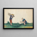 Chantez les pousses de thé - Anonyme — gerahmtes Bild an der Wand