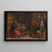 Saint Paul bei den Heiligen Aquila und Priscilla - Anonym — gerahmtes Bild an der Wand
