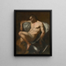Saint Sébastien - Anonym — gerahmtes Bild an der Wand