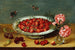 Stillleben mit Erdbeeren - Anonym — Ansicht des Kunstwerks