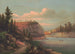 Sonnenuntergang am Mahonk-See, Ulster County - Anonym — Ansicht des Kunstwerks