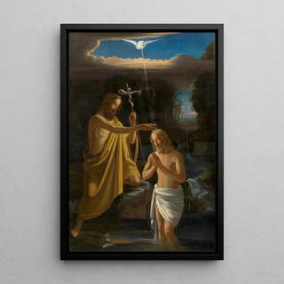 Anonymous - Taufe Christi Entwurf zu einem Altarbild in der Lichtentaler Pfarrkirche.webp