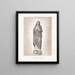 L'Immaculée Conception - Anonym — gerahmtes Bild an der Wand