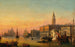 Venedig, Blick auf die Lagune von San Marco - Anonym — Ansicht des Kunstwerks