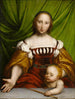 Venus mit Cupid - Anonym — Ansicht des Kunstwerks