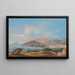 Ansicht von Sorrento - Anonym — gerahmtes Bild an der Wand