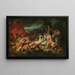 Szene bacchante - Anselm Feuerbach — gerahmtes Bild an der Wand
