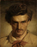 Selbstporträt in der Jugend - Anselm Feuerbach — Ansicht des Kunstwerks