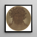 Kopf der Medusa - Anselm Feuerbach — gerahmtes Bild an der Wand