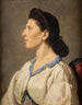 Portrait einer italienischen Frau - Anselm Feuerbach — Ansicht des Kunstwerks