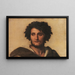 Studie des Kopfes eines Römern - Anselm Feuerbach — gerahmtes Bild an der Wand