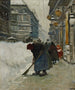 Straßenszene - Antal Berkes — Ansicht des Kunstwerks