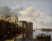 Das Schloss Montfoort bei Utrecht - Anthonie Jansz van der Croos — Ansicht des Kunstwerks