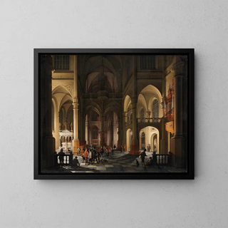 Anthonie de Lorme - An Interior of a Church.webp