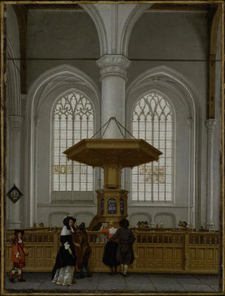 Anthonie de Lorme - Interior of the Laurenskerk at Rotterdam.webp