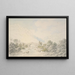 Lynmouth - Anthony Devis — gerahmtes Bild an der Wand
