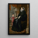 Eine edle Genueserin und ihr Sohn - Antoine van Dyck — gerahmtes Bild an der Wand
