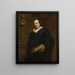 Portrait de Peeter Stevens - Antoine van Dyck — gerahmtes Bild an der Wand