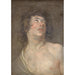 Studie eines jungen Mannes, der nach oben schaut Saint Sébastien - Antoine van Dyck — Ansicht des Kunstwerks
