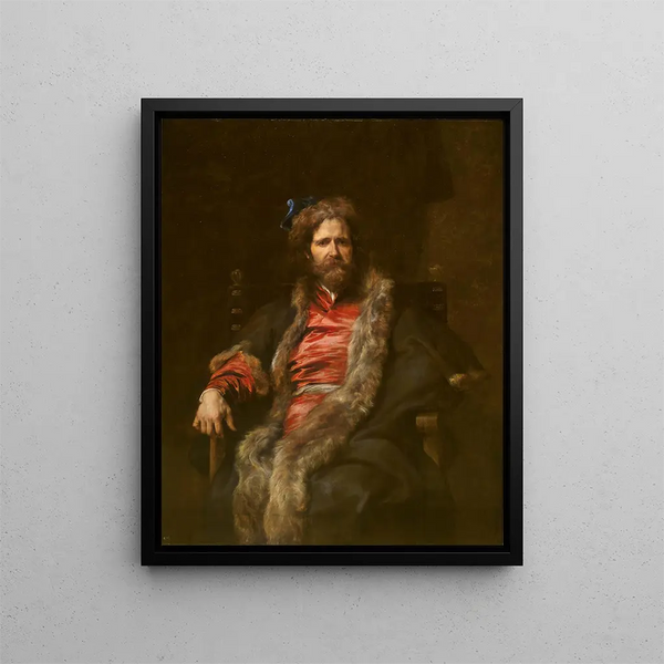 Der Maler Martin Ryckaert - Antoine van Dyck — gerahmtes Bild an der Wand