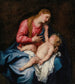 Die Jungfrau mit Kind - Antoine van Dyck — Ansicht des Kunstwerks