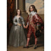 Guillaume II. Prinz von Oranien und seine Verlobte Marie Stuart - Antoine van Dyck — Ansicht des Kunstwerks
