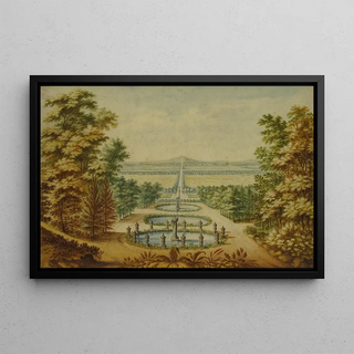 AntoineClaude Fleury - Scenic View of Gardens.webp