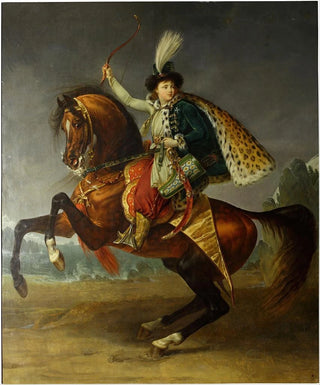 AntoineJean Gros - Equestrian portrait of prince Boris Yusupov.webp