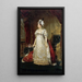 Portrait von Marie-Thérèse Charlotte von Frankreich, Herzogin von Angoulême - Antoine-Jean Gros — gerahmtes Bild an der Wand