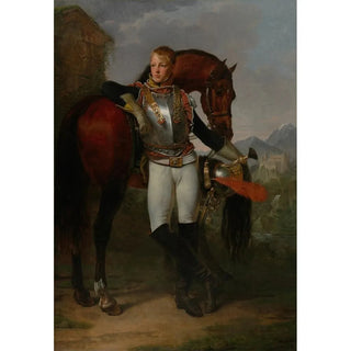 AntoineJean Gros - Portrait of Second Lieutenant Charles Legrand.webp