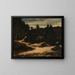 Weg aus Sand im Fontainebleau-Wald - Antoine-Louis Barye — gerahmtes Bild an der Wand