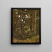 Wald von Fontainebleau - Antoine-Louis Barye — gerahmtes Bild an der Wand