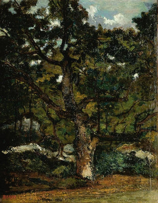 AntoineLouis Barye - View Of The Fontainebleau Forest.webp
