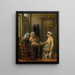 Café de l'après-midi François - Antoine De Bruycker — gerahmtes Bild an der Wand