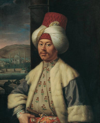Antoine De Favray - A European In Turkish Costume.webp