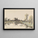 Landschaft - Antoine Guillemet — gerahmtes Bild an der Wand