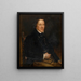 Constant van den Nest Sekretär der Königlichen Akademie der Schönen Künste Antwerpen - Antoine Joseph Wiertz — gerahmtes Bild an der Wand