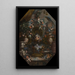 Großes Blumen-Gemälde mit kostbaren Urnen - Antoine Monnoyer — gerahmtes Bild an der Wand