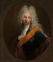 Friedrich Wilhelm Kettler 1692-1711 Gemälde eines Mannes mit Perücke und Dekor des Schwarzen Adlerordens - Antoine Pesne — Ansicht des Kunstwerks