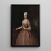 Reproduktion des Gemäldes Margrave Frédérique Louise - Antoine Pesne