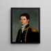 Portrait des Kapitäns Matthew Flinders - Antoine Toussaint de Chazal — gerahmtes Bild an der Wand